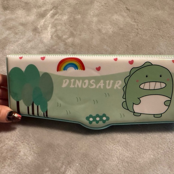Dinosaur Kids Pencil‎ Case - Green - Picture 1 of 13